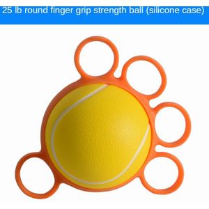1 Pc Vinger Grip Bal Massage Revalidatie Training Ouderen Oefening Bal Hand Vinger Sterkte Cirkel Grip Apparaat