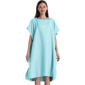 Quick Dry Hooded Handdoek Met Kap Wetsuit Veranderende Handdoek Strand Poncho Voor Strand Kajak Zwemmen Surfen Strand Outdoor Sport