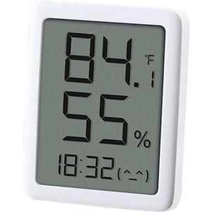 Digitale Hygrometer Indoor Thermometer Hd 3.5Inch Grote Lcd-scherm, Thermometer Voor Thuis, Kamertemperatuur Vochtigheid Meter