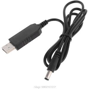 Usb 5V Naar 4.2V 8.4V 12.6V Dc 5.5X2.1Mm Lading Lijn Converter Power Opladen kabel Voor 18650 Lithium Accu S24 20