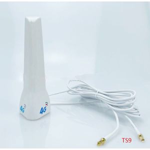 4G Lte Antenne High Gain Indoor Antenne Voor Huawei Router Modem Sma TS9 CRC9 Connector Met 2M Kabel