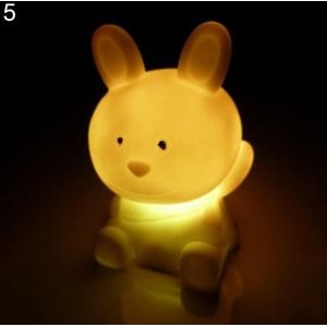 Led Night Lamp Versieren Bureaulamp Batterij Droom Schattige Dierenriemdier Kleurrijke Creatieve Sleepping Lamp Baby Slaapkamer Luminar