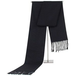 Business Casual Mannen Sjaal Warme Winter Lange Faux Kasjmier Mannelijke Shawl Tippet Kaki Rode Sjaal Kwastje Sjaals voor Mannen