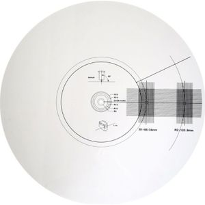 Lp Vinyl Record Draaitafels Phono Toerenteller Kalibratie Stroboscoop Disc Gereedschap