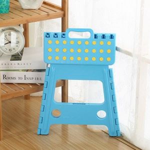 Zware Vouwen Krukje Opvouwbare Plastic Ladder, Multifunctionele Stoel Voor Volwassenen Kinderen, Met Handvat, 32Cm Hoogte