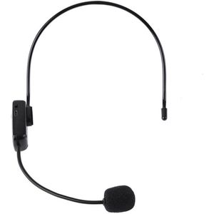 Radio Fm Draadloze Headset Microfoon Handsfree Megafoon Mic Met Lcd Digitale Display Voor Speaker Leraar