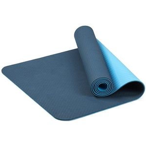 Non Slip Yoga Mat Gemaakt Met Natuurlijke Rubber Fitness Oefening Mat Strap-Workout Mat Voor Yoga Pilates Floor Oefeningen