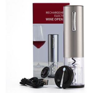 Recharge Wijn Kurkentrekker Wijn Opener Automatische Folie Cutter Opladen Modus Elektrische Wijn Flesopeners Draagbare