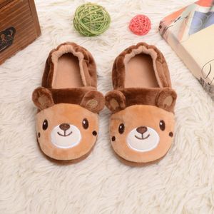 Kinderen Slippers Voor Kinderen Baby Baby Winter Slippers Dier Kat Pluche Slippers Voor Peuter Meisjes Jongens Warme Thuis Indoor schoenen