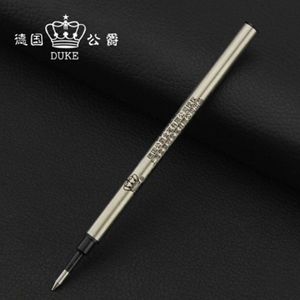 10 Pcs Duke Rollerball Pen Zwarte Inkt Vullingen 0.7Mm, Push Type , 110 Mm