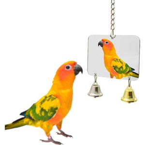 8 Stijl Huisdier Speelgoed Spiegel Fun Speelgoed Voor Valkparkiet Papegaaien Kleine Vogels Papegaai Speelgoed Huisdier Papegaaien Klim Accessoires