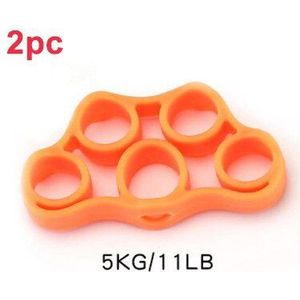 Siliconen Vinger Gripper Sterkte Trainer Ressistance Band Hand Grip Yoga Brancard Vinger Expander Exercis Fitness Apparatuur