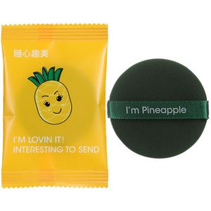 Professionele Ronde Vorm Facial Gezicht Lichaam Powder Foundation Puff Draagbare Zachte Cosmetische Puff Make-Up Foundation Spons