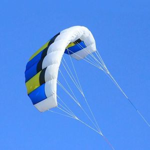 Dual Lijn Vliegers Voor Volwassenen Flying Rainbow Sport Strand Stunt Kite Outdoor Kitesurf Power Parachute Cerf Volant