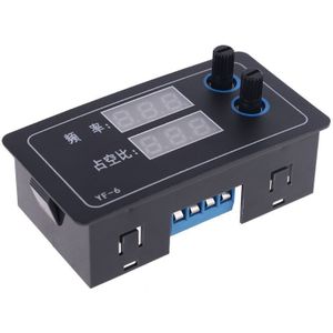 Signaal Generator Pwm Pulse Verstelbare Frequentie Duty Cycle Duty Ratio Blokgolf 1-100Khz 3.3-20V digitale Display Driver Module