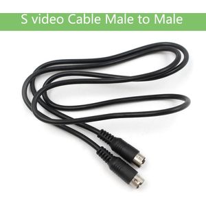 1Pcs S Video Kabel S-Video Male Naar Male Kabel 4 Pin Cord Kabel Vergulde Voor Dvd hdtv Camrea