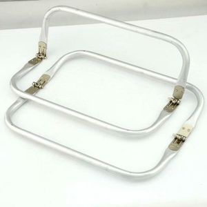 Buisvormige Lente Geladen Aluminium Rechthoekige Purse Handles Mode Tas Handvat Deel Accessoires