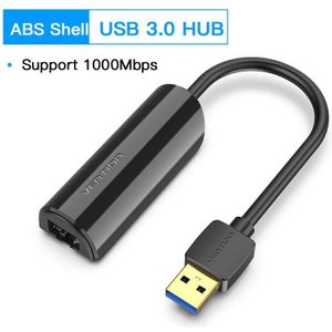 Drag Usb Ethernet Adapter Usb 3.0 2.0 Netwerkkaart Te RJ45 Lan Voor Xiaomi Mi Box 3/S Set-Top Box Nintendo Switch Ethernet Usb