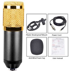 Professionele Condensator Microfoon bm800 Microfoon Voor Karaoke Sound Opname Microfoon Voor Computer Studio Microfoon