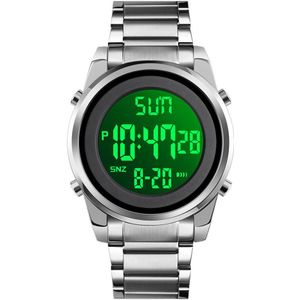 Skmei Japan Digitale Beweging Mannelijke Horloge Countdown Kalender Alarm Led Display Mannen Elektronische Klok Relojes Para Hombre 1611