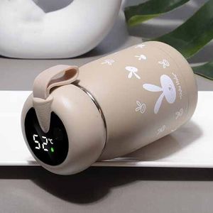 320Ml Rvs 304 Water Fles Temperatuur Led Display Thermos Mok Thermosflessen Thee Melk Cup Kinderen