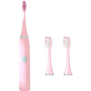 Sonic Elektrische Tandenborstel Waterdicht Zacht Haar Tand Borstels Creatieve Grote Knop Smart Tandenborstel Thuis Batterij Tandenborstel