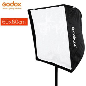 Godox Draagbare 60X60Cm/24 * 24in Fotostudio Paraplu Softbox Reflector Voor Flash Speedlight