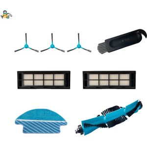 Mop doek Belangrijkste roller borstel zijborstels HEPA filters voor Cecotec conga 3090 filter stofzuiger onderdelen accessoires