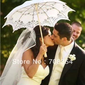 Classic Multi-color Nobele Elegante Paleis Stijl Lange Arm Wedding Bridal Paraplu/Borduren Boerenbont 669