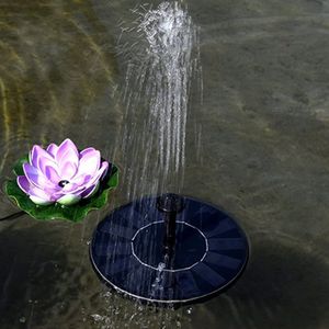 Mini Zonne-energie Fontein Garden Pool Vijver Zonnepaneel Drijvende Fontein Tuin Decoratie Fontein