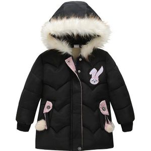 Menoea Kinderen Warme Bovenkleding Jas Voor Kids Hooded Jassen Voor Meisjes Winter Katoen Gevoerde Kleding Peuter Meisjes Warme Kleding