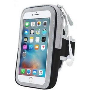 Ademende Zweet absorberende Doek Sport Armband Voor Iphone 7 XS Case Mobiele Telefoon Arm Bands Holder Op Hand 6.2 inch Telefoon Pouch