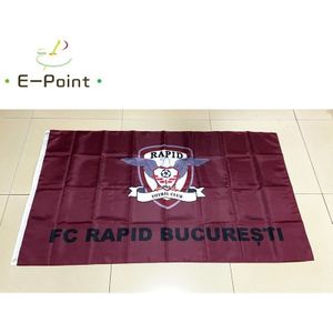 Vlag Van Roemenië Fc Rapid Bucuresti 3ft * 5ft (90*150 Cm) size Kerst Decoraties Voor Huis Vlag Banner