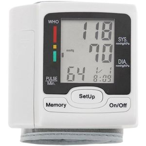 Lcd Display Bloeddrukmeter Pols Pulse Meter Automatische Digitale Pulsometer Bloeddrukmeter Familie Diagnose-Tool