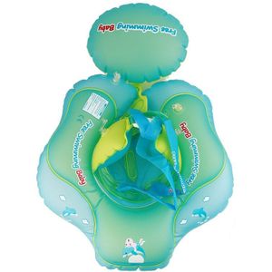 Baby Swimtrainer Opblaasbare Baby Zwemmen Cirkel Baby Zwemmen Ring Met Seat Float Opblaasbare Dubbele Vlot Ring Speelgoed Accessoire