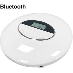 Usb Aux Batterij Aangedreven Draagbare Cd Speler Auto Multifunctionele Compact Kleine Ronde 3.5Mm Jack Anti Skip Met Lcd-scherm muziek
