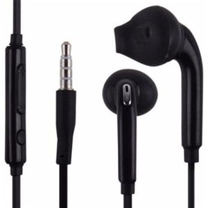 S6 In Ear Oortelefoon Geluidsisolerende Stereo Sport Oordopjes Reflecterende Oortelefoon Headset Voor Iphone Samsung Pk S8 S4 S7 Am115