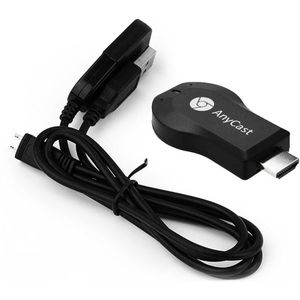 M2 Anycast Hdmi-Compatibele Tv Stok HD1080P Miracast Dlna Airplay Wifi Display Ontvanger Tv Draadloze Adapter Dongle Andriod BHE3