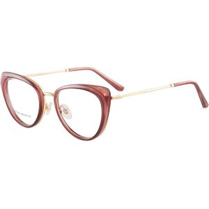TR90 Cat Eye Stijl Vrouwen Optische Brilmonturen Optische Glazen Frame Voor Vrouwen Bijziendheid Bril Anti Blauw Licht Eyewear Dames