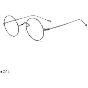 SO SMOOTH WIND - KMN136 - Titanium Bril - Unisex - Klein - Retro