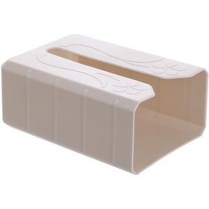 Toiletrolhouder Handdoek Wandmontage Opbergdoos Badkamer Accessoires Lade Roll Buis Punch-Gratis Double-Layer Plank tissue