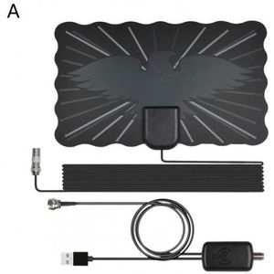 Lichtgewicht Uitstekende 2000 Miles Hoge Helderheid Versterkte Antenne Met Eagle Patroon 4K Tv Antenne Ruimtebesparend Voor Thuis