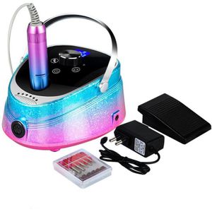 Nail Boor Machine 35000Rpm Manicure Machine Apparaat Voor Manicure Pedicure Kit Elektrische Nagelvijl Met Cutter Nail Tool