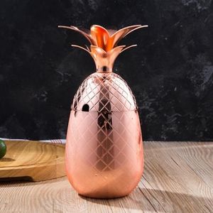 550 Ml Ananas Vorm Moskou Muilezel Koper Mok Cocktail Koffie Melk Cup Drinkware