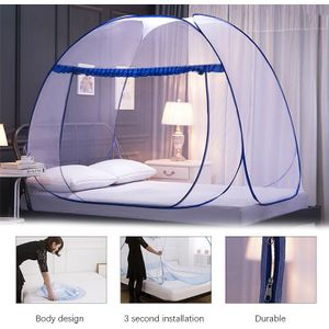 Pop Up Klamboe Tent Draagbare Automatische Installatie-Gratis Opvouwbare Student Stapelbed Ademend Netting Mosquitera Home Decor