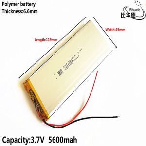 3.7V 5600 Mah Lithium Polymeer Batterij MP3 MP4 Navigatie-instrumenten Klein Speelgoed En Andere Producten Universele Accu