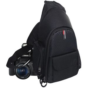 DSLR Camera Video Driehoek Tas voor Nikon D3200 D3100 D750 D810 D90 D7200 D7100 D7000 D5300 D5200 D5100 D3400 D3300 schouder Case