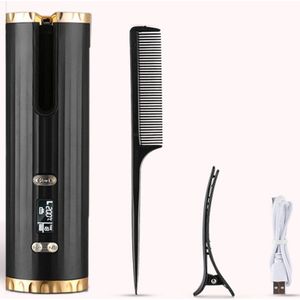 Usb Draadloze Automatische Krultang Opladen Krultang Elektrische Krultang Lcd Display Handig En Draagbare Haar Styling