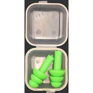 Silicone World Siliconen oordopjes Geluidsisolatie Gehoorbescherming Anti-geluid Slapen Snurken Ruisonderdrukking Zwemmen Oordopjes