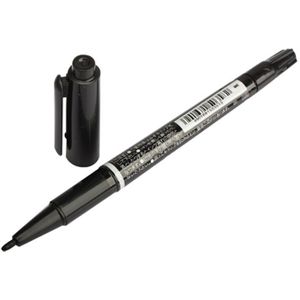 2-End Mark Pen 6 Stuks Body Art Skin Marker Scribe Piercing Pen Tattoo Tool SCI88